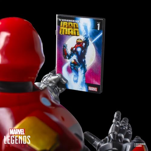 SERIE MARVEL LEGENDS ULTIMATE IRON MAN FIGURA DE ACCIÓN COLECCIONABLE DE 6 PULGADAS INSPIRADA EN CÓMICS CON ACCESORIO - 5