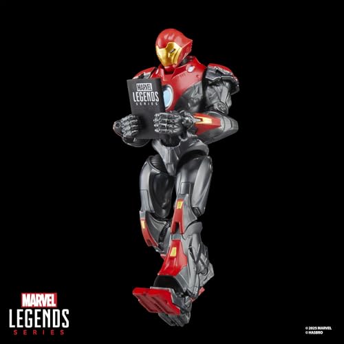 SERIE MARVEL LEGENDS ULTIMATE IRON MAN FIGURA DE ACCIÓN COLECCIONABLE DE 6 PULGADAS INSPIRADA EN CÓMICS CON ACCESORIO - 6