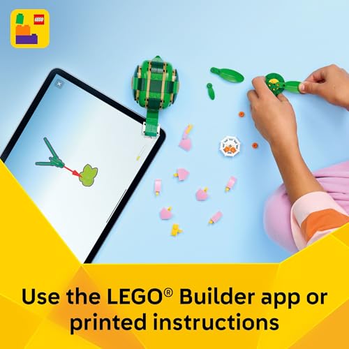 LEGO CREATOR 3 EN 1 TORTUGA CON UNA FLOR DE NENÚFAR JUGUETE DE CONSTRUCCIÓN PARA NIÑAS Y NIÑOS LOS NIÑOS CONSTRUYEN - 6