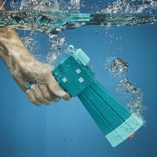 NERF SUPER SOAKER MINECRAFT GLOW SQUID WATER BLASTER MINECRAFT DUNGEONS SQUID MOB JUGUETE DE AGUA AL AIRE LIBRE JUEGOS AL - 3