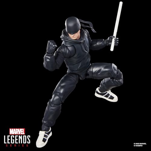 SERIE MARVEL LEGENDS DAREDEVIL EL HOMBRE SIN MIEDO FIGURA DE ACCIÓN COLECCIONABLE DE 6 PULGADAS A ESCALA DE CÓMIC - 6