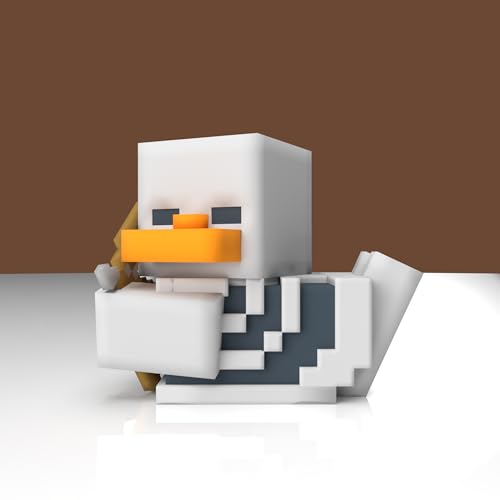 TUBBZ PRIMERA EDICIÓN MINECRAFT FIGURA DE VINILO DE PATO DE GOMA PARA COSPLAY DE ESQUELETO - 3