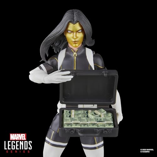 MARVEL LEGENDS SERIES MADAME MASQUE CROSSBONES MARVEL SUPERVILLAINS COMICS COLECCIONABLES PAQUETE DE 2 FIGURAS DE ACCIÓN - 3