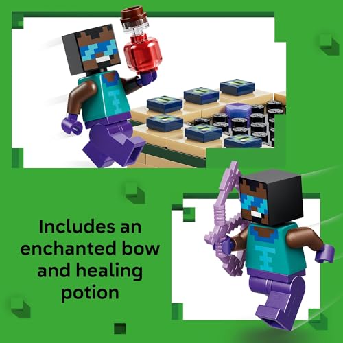 LEGO MINECRAFT NETHER END PORTAL JOURNEY JUGUETE DE CONSTRUCCIÓN PARA NIÑOS Y NIÑAS JUEGO DE VIDEOJUEGOS Y FIGURAS - 3