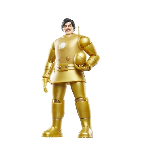 MARVEL LEGENDS SERIES IRON MAN MODELO 01 ORO FIGURA DE ACCIÓN COLECCIONABLE DE IRON MAN COMICS DE 6 PULGADAS TARJETA - 3