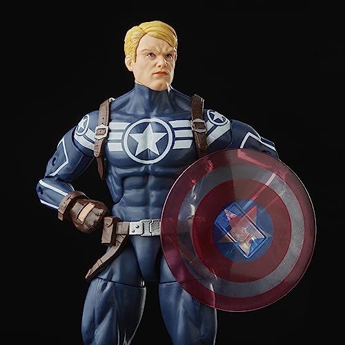 SERIE MARVEL LEGENDS DE MARVEL COMICS COMANDANTE ROGERS FIGURAS DE ACCIÓN COLECCIONABLES DE 6 PULGADAS JUGUETES PARA EDADES - 4