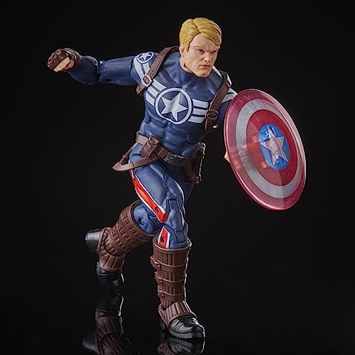 SERIE MARVEL LEGENDS DE MARVEL COMICS COMANDANTE ROGERS FIGURAS DE ACCIÓN COLECCIONABLES DE 6 PULGADAS JUGUETES PARA EDADES - 5