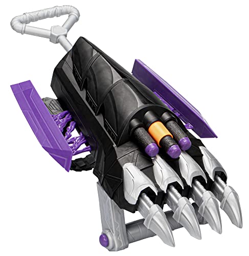 MARVEL MECH STRIKE MECHASAURS BLACK PANTHER SABRE CLAW BLASTER NERF BLASTER CON 3 DARDOS JUEGO DE ROL JUGUETES - 1