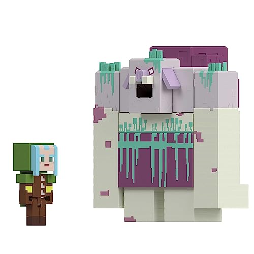MATTEL MINECRAFT LEGENDS FIGURA DE ACCIÓN DEVORADOR CON MOVIMIENTO DE ATAQUE DE LIMO Y ACCESORIO JUGUETE COLECCIONABLE - 4
