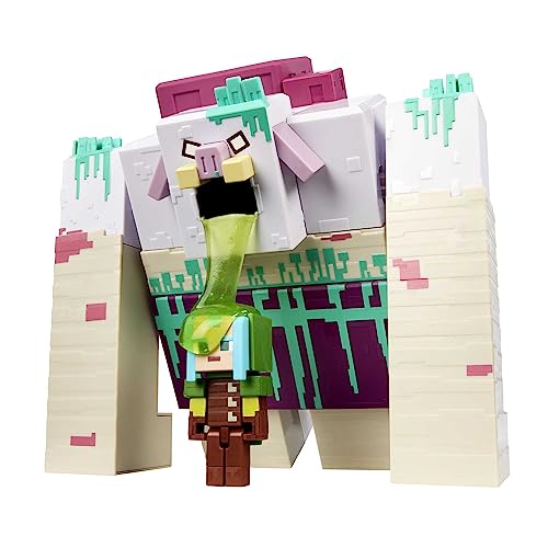 MATTEL MINECRAFT LEGENDS FIGURA DE ACCIÓN DEVORADOR CON MOVIMIENTO DE ATAQUE DE LIMO Y ACCESORIO JUGUETE COLECCIONABLE - 6