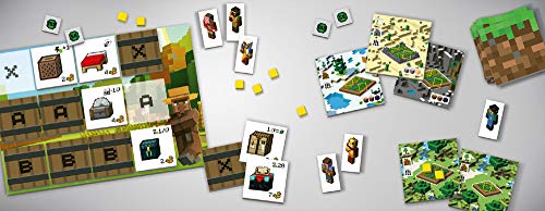 RAVENSBURGER MINECRAFT BUILDERS BIOMES JUEGO DE MESA DE ESTRATEGIA DE EXPANSIÓN DEL MERCADO DE AGRICULTORES A PARTIR DE 10 - 2