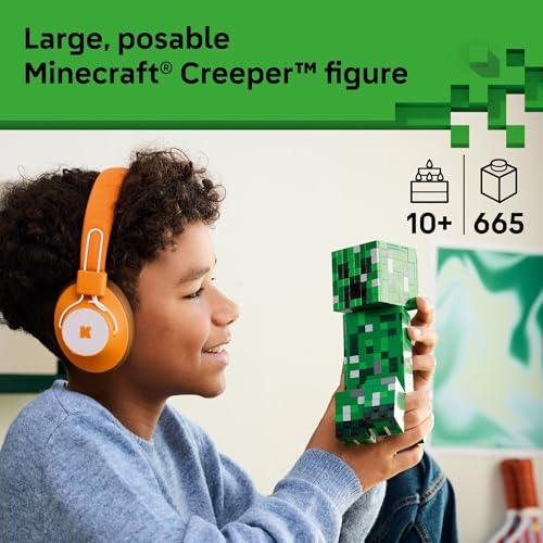 LEGO MINECRAFT THE CREEPER JUGUETE DE CONSTRUCCIÓN PARA NIÑOS JUGUETE DE MINECRAFT PARA NIÑOS Y NIÑAS A PARTIR DE 10 AÑOS - 2