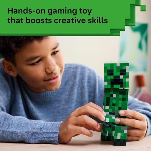 LEGO MINECRAFT THE CREEPER JUGUETE DE CONSTRUCCIÓN PARA NIÑOS JUGUETE DE MINECRAFT PARA NIÑOS Y NIÑAS A PARTIR DE 10 AÑOS - 4