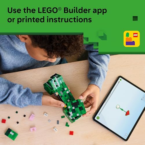 LEGO MINECRAFT THE CREEPER JUGUETE DE CONSTRUCCIÓN PARA NIÑOS JUGUETE DE MINECRAFT PARA NIÑOS Y NIÑAS A PARTIR DE 10 AÑOS - 6