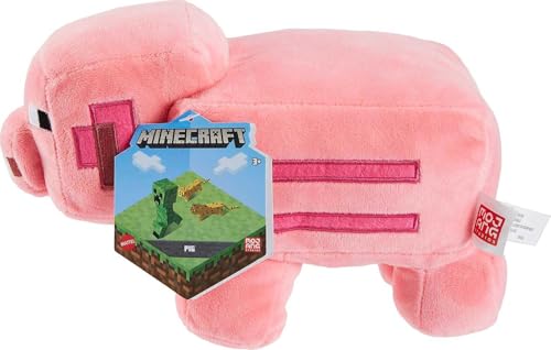 MATTEL MINECRAFT MUÑECOS DE PELUCHE BLANDOS DE PERSONAJES BÁSICOS JUGUETES COLECCIONABLES INSPIRADOS EN VIDEOJUEGOS - 6