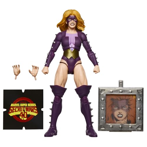 SERIE MARVEL LEGENDS TITANIA FIGURA DE ACCIÓN COLECCIONABLE DE 6 PULGADAS DE MARVEL SUPER HEROES SECRET WARS COMICS RETRO - 1