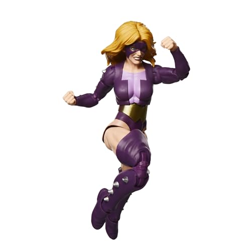 SERIE MARVEL LEGENDS TITANIA FIGURA DE ACCIÓN COLECCIONABLE DE 6 PULGADAS DE MARVEL SUPER HEROES SECRET WARS COMICS RETRO - 6