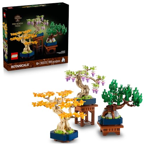 LEGO BOTANICALS JUEGO DE CONSTRUCCIÓN DE MINI ÁRBOLES BONSÁI BLOQUES DE CONSTRUCCIÓN DE ÁRBOL BONSÁI ARTIFICIAL PARA ADULTOS - 1