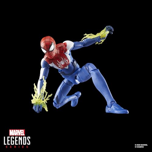 SERIE MARVEL LEGENDS GAMERVERSE MILES MORALES CON TRAJE MEJORADO ESTILO VIDEOJUEGO FIGURA DE ACCIÓN COLECCIONABLE DE 6 - 7