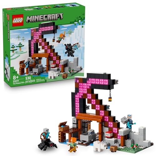 LEGO MINECRAFT THE PICKAXE MINE JUGUETE PARA NIÑOS JUEGO DE CONSTRUCCIÓN PARA NIÑOS Y NIÑAS JUGUETE DE MINECRAFT - 1
