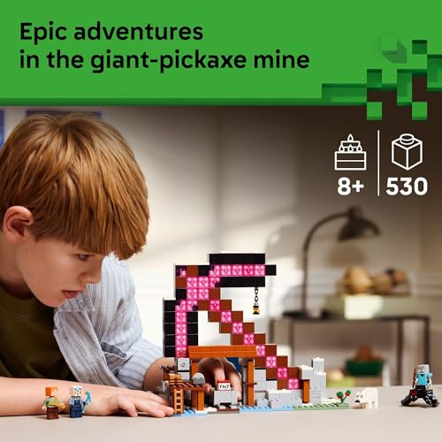 LEGO MINECRAFT THE PICKAXE MINE JUGUETE PARA NIÑOS JUEGO DE CONSTRUCCIÓN PARA NIÑOS Y NIÑAS JUGUETE DE MINECRAFT - 2