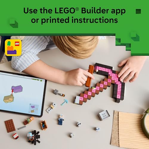 LEGO MINECRAFT THE PICKAXE MINE JUGUETE PARA NIÑOS JUEGO DE CONSTRUCCIÓN PARA NIÑOS Y NIÑAS JUGUETE DE MINECRAFT - 6