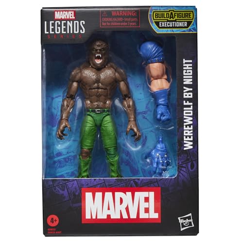 SERIE MARVEL LEGENDS HOMBRE LOBO DE LA NOCHE FIGURA DE ACCIÓN COLECCIONABLE DE MARVEL COMICS A ESCALA DE 6 PULGADAS - 1