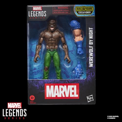 SERIE MARVEL LEGENDS HOMBRE LOBO DE LA NOCHE FIGURA DE ACCIÓN COLECCIONABLE DE MARVEL COMICS A ESCALA DE 6 PULGADAS - 2