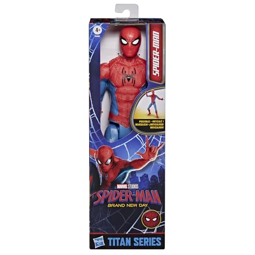 MARVEL SPIDERMAN BRAND NEW DAY TITAN SERIES FIGURA DE ACCIÓN JUGUETES DE SUPERHÉROES DE 115 PULGADAS 115 IN PARA NIÑOS - 3