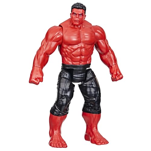 MARVEL STUDIOS CAPTAIN AMERICA BRAVE NEW WORLD TITAN HERO SERIES FIGURA DE ACCIÓN DE HULK ROJO DE LUJO DE 12 PULGADAS - 1