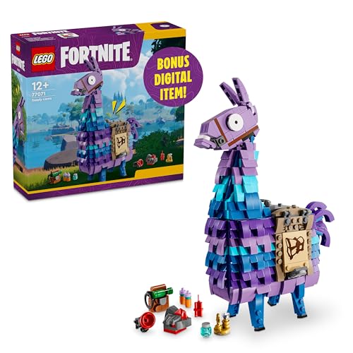 LEGO FORTNITE SUPPLY LLAMA SET DE CONSTRUCCIÓN JUGUETE PARA NIÑOS GAMERS EDADES 12 MODELO DE EXHIBICIÓN JUGUETE - 1