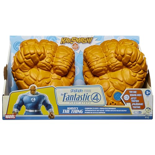 MARVEL STUDIOS THE FANTASTIC FOUR FIRST STEPS MARVELS THE THING CLOBBERIN FX FISTS JUGUETES DE ROL DE SUPERHÉROES - 1