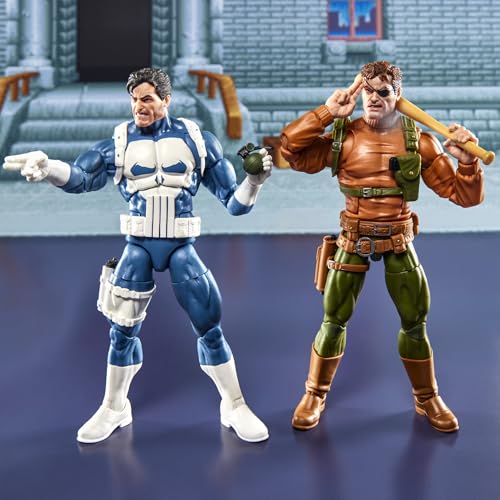 MARVEL LEGENDS SERIES GAMERVERSE PUNISHER NICK FURY FIGURAS DE ACCIÓN COLECCIONABLES INSPIRADAS EN VIDEOJUEGOS RETRO DE 6 - 2