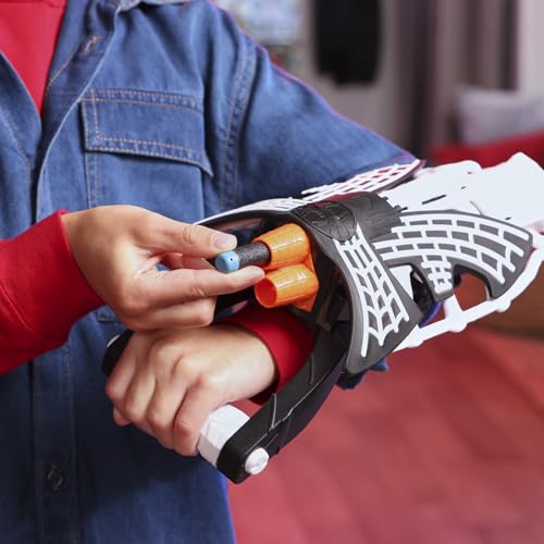 SPIDERMAN MARVEL SYMBIOTE TRISHOT BLASTER Y MÁSCARA GUANTELETE Y MÁSCARA DE JUEGO DE ROL PARA COMPLEMENTOS DE DISFRAZ - 4