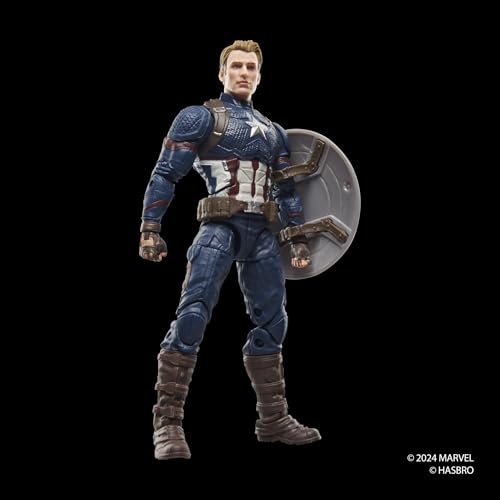 MARVEL LEGENDS SERIES CAPITÁN AMÉRICA AVENGERS ENDGAME FIGURA DE ACCIÓN COLECCIONABLE DE 6 PULGADAS - 6