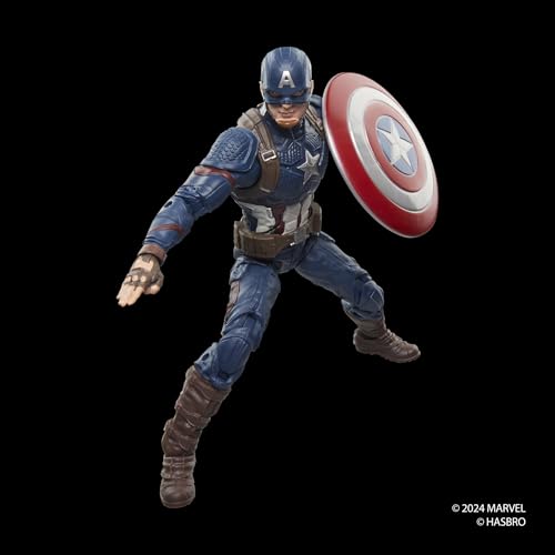MARVEL LEGENDS SERIES CAPITÁN AMÉRICA AVENGERS ENDGAME FIGURA DE ACCIÓN COLECCIONABLE DE 6 PULGADAS - 7