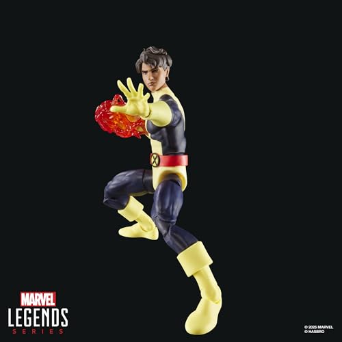 MARVEL LEGENDS SERIES MARVELS SUNSPOT XMEN 97 FIGURA DE ACCIÓN COLECCIONABLE DE 6 PULGADAS JUGUETE - 6