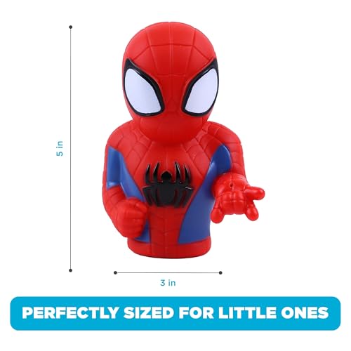 MARVEL SPIDEY Y AMIGOS PLUS AVENGERS SET DE 5 PIEZAS DE JUGUETES DE BAÑO CON REGADERAS JUGUETES DE BAÑO PARA BEBÉS Y NIÑOS - 3