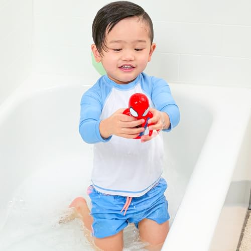 MARVEL SPIDEY Y AMIGOS PLUS AVENGERS SET DE 5 PIEZAS DE JUGUETES DE BAÑO CON REGADERAS JUGUETES DE BAÑO PARA BEBÉS Y NIÑOS - 6