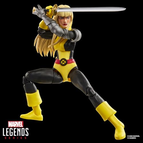 MARVEL LEGENDS SERIES SECRET WARS MAGIK RETRO XMEN Y NEW MUTANTS COMICS FIGURA DE ACCIÓN COLECCIONABLE DE 6 PULGADAS - 6