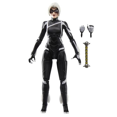 MARVEL LEGENDS SERIES GAMERVERSE BLACK CAT FELICIA HARDY SPIDERMAN 2 FIGURA DE ACCIÓN COLECCIONABLE INSPIRADA EN VIDEOJUEGOS - 1