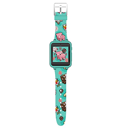 MINECRAFT RELOJ INTELIGENTE PARA NIÑOS CON PANTALLA TÁCTIL 10 CARAS DE RELOJ JUEGOS CÁMARA ALARMA TEMPORIZADOR CONTADOR - 6