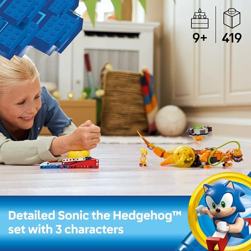 LEGO SONIC THE HEDGEHOG SUPER SHADOW VS BIOLIZARD REGALO DE JUGADOR PARA NIÑOS Y NIÑAS DIVERTIDO JUEGO COLECCIONABLE - 2