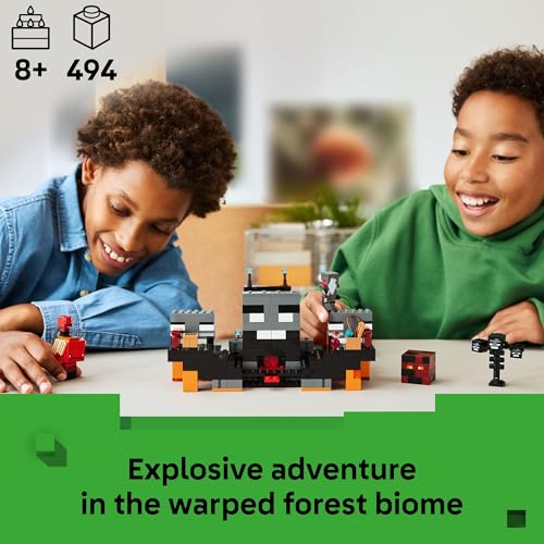 LEGO MINECRAFT BATALLA CON WITHER JUEGO DE CONSTRUCCIÓN Y JUGUETES DE JUEGO DE ROL PARA NIÑOS Y NIÑAS SET DE JUGUETES - 2