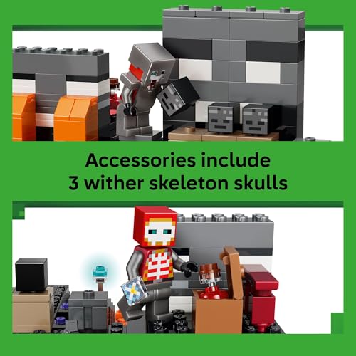 LEGO MINECRAFT BATALLA CON WITHER JUEGO DE CONSTRUCCIÓN Y JUGUETES DE JUEGO DE ROL PARA NIÑOS Y NIÑAS SET DE JUGUETES - 3