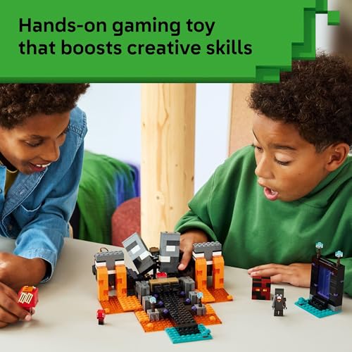 LEGO MINECRAFT BATALLA CON WITHER JUEGO DE CONSTRUCCIÓN Y JUGUETES DE JUEGO DE ROL PARA NIÑOS Y NIÑAS SET DE JUGUETES - 4