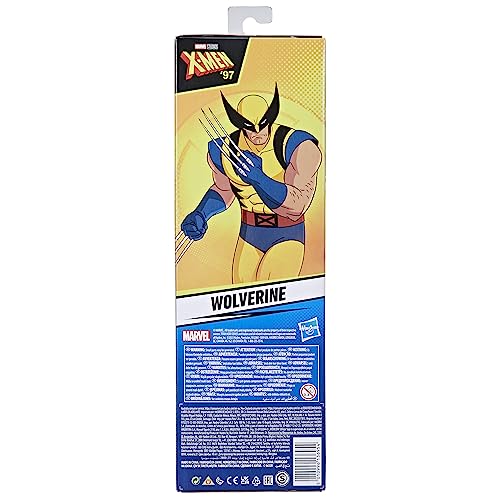 MARVEL TITAN HERO SERIES XMEN WOLVERINE FIGURA DE ACCIÓN A ESCALA DE 12 PULGADAS JUGUETES DE XMEN JUGUETES DE SUPERHÉROES - 3