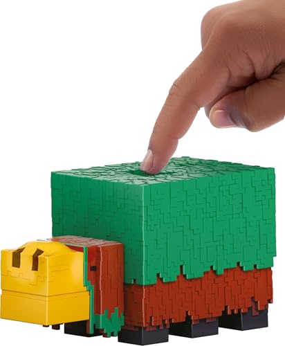 MATTEL MINECRAFT FIGURA DE ACCIÓN DE SNIFFER CON SONIDOS PRECISOS PARA EL JUEGO JUGUETE COLECCIONABLE A ESCALA DE 325 - 6