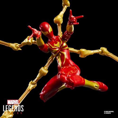 MARVEL LEGENDS SERIES MAGIC THE GATHERING MARY JANE WATSON IRON SPIDER FIGURA DE ACCIÓN DE SPIDERMAN DE 6 PULGADAS Y JUEGO - 7