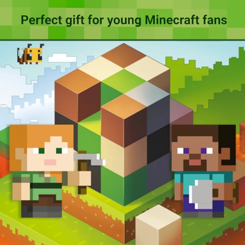 RAVENSBURGER MINECRAFT BUILDERS BIOMES JUNIOR JUEGO COOPERATIVO PARA NIÑOS DIVERTIDA AVENTURA DE CONSTRUCCIÓN DE GRANJAS - 5